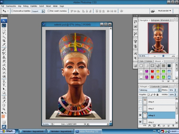 Creation of Nefertiti: Step 5